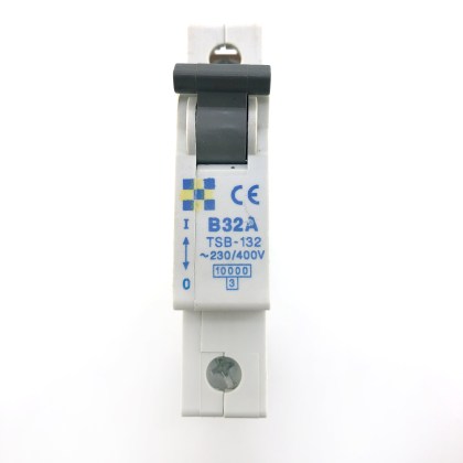 Clipsal TSB-132 Old Style B32A B32 32A 32 Amp MCB Circuit Breaker Type B